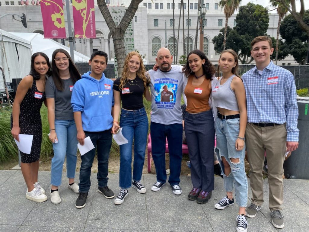 VSRF call today: Hear directly from kids fighting the mandates