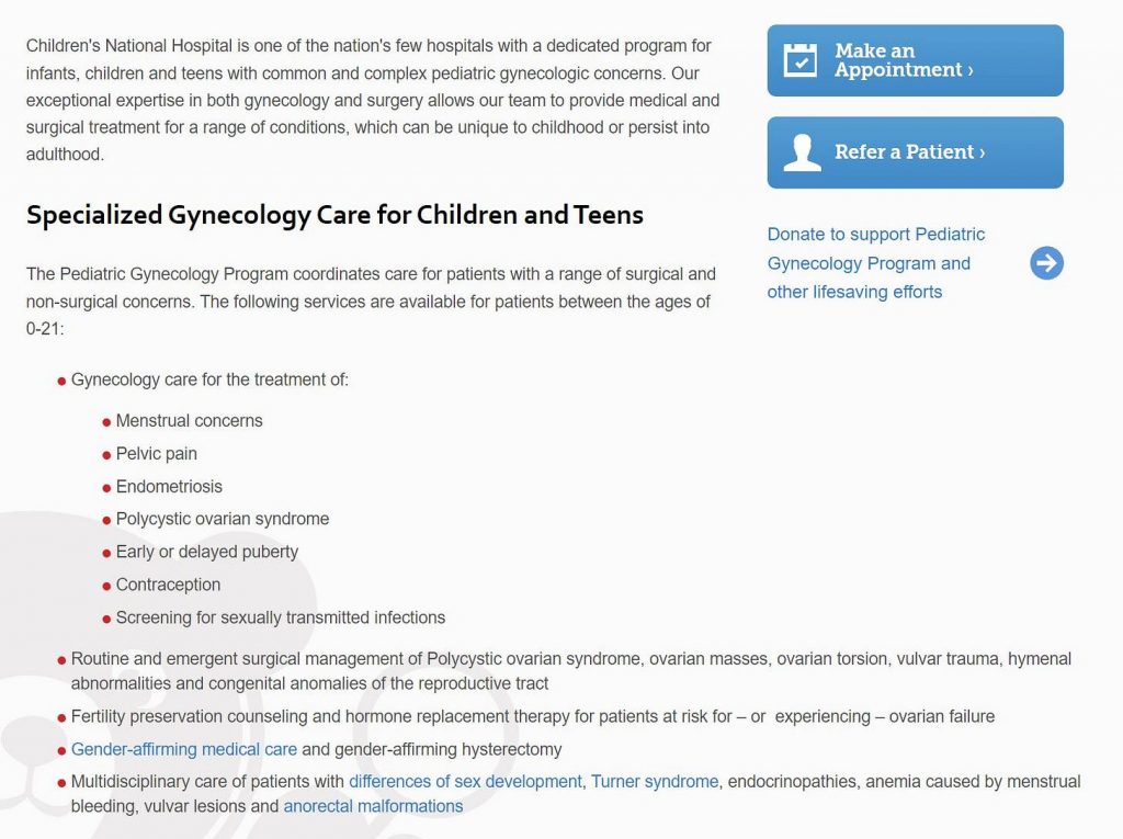 AUDIO: Children’s hospital admits to performing hysterectomies on trans minors