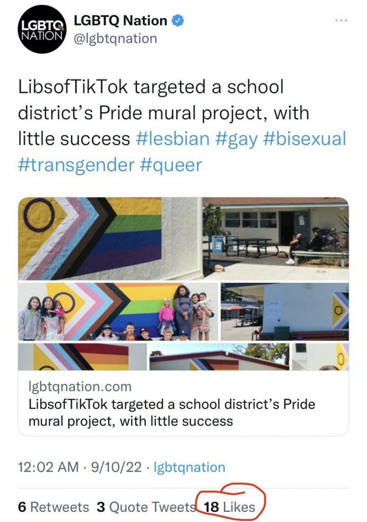 ‘LGBTQ Nation tried to write a hit piece on me for…’