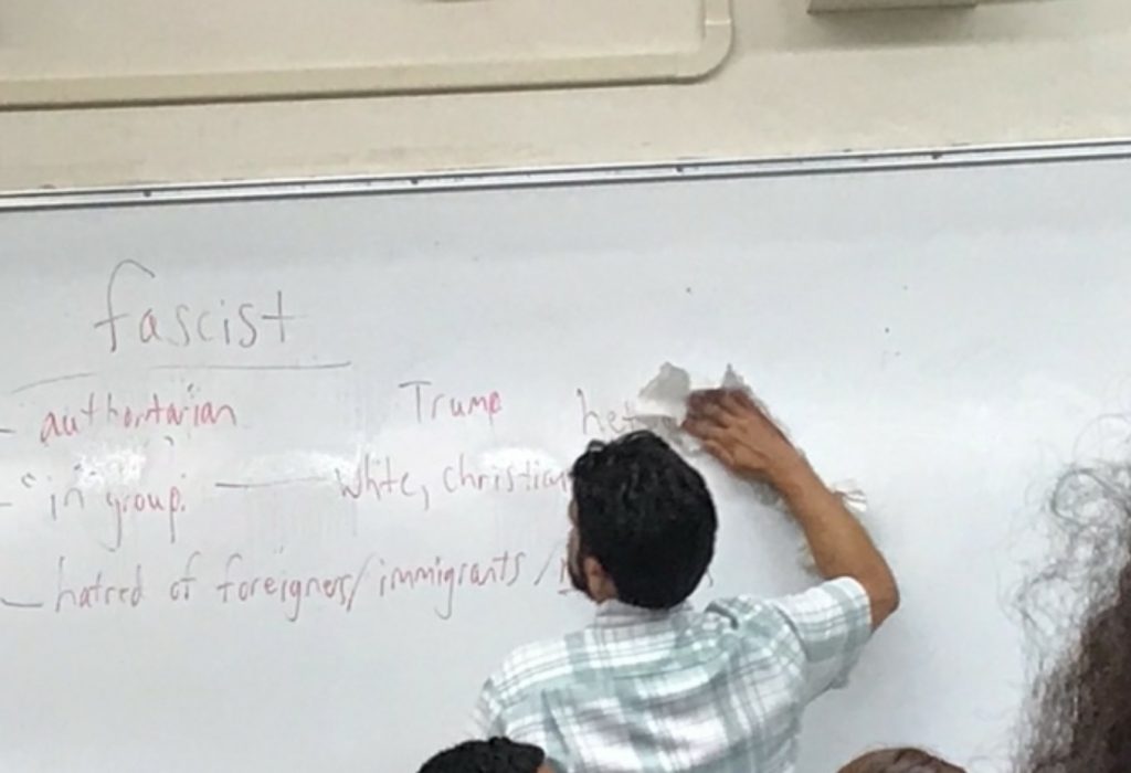 ‘A teacher in the San Diego United School District…’