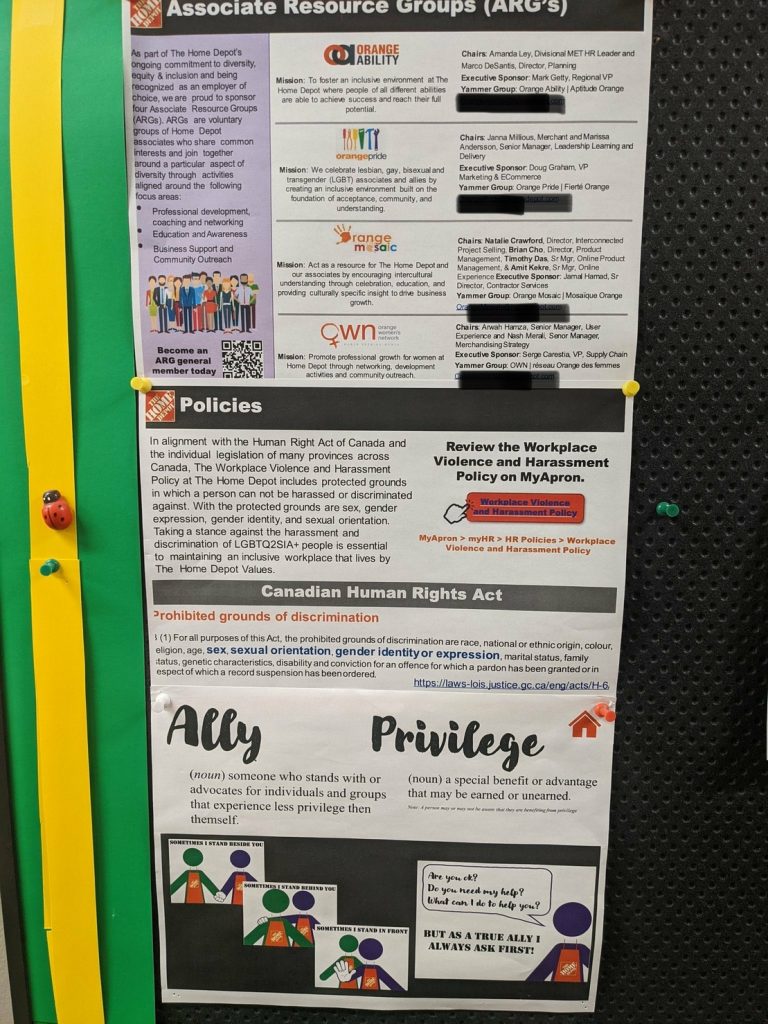 ‘SCOOP: Home Depot teaches employees about ze pron…’