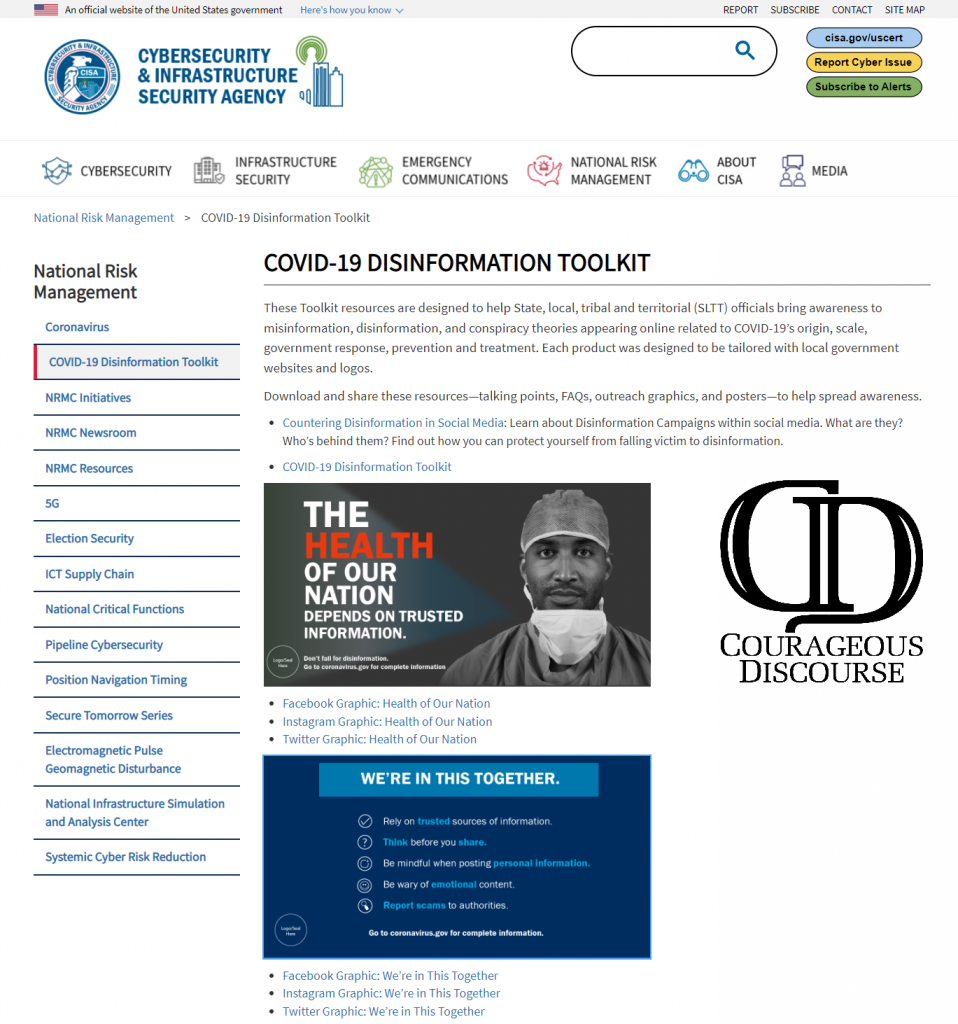 Department of Homeland Security CISA