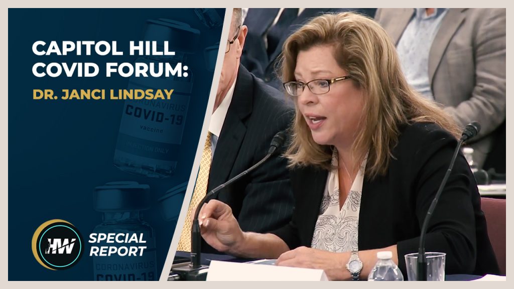 Capitol Hill Covid Forum: Dr. Janci Lindsay