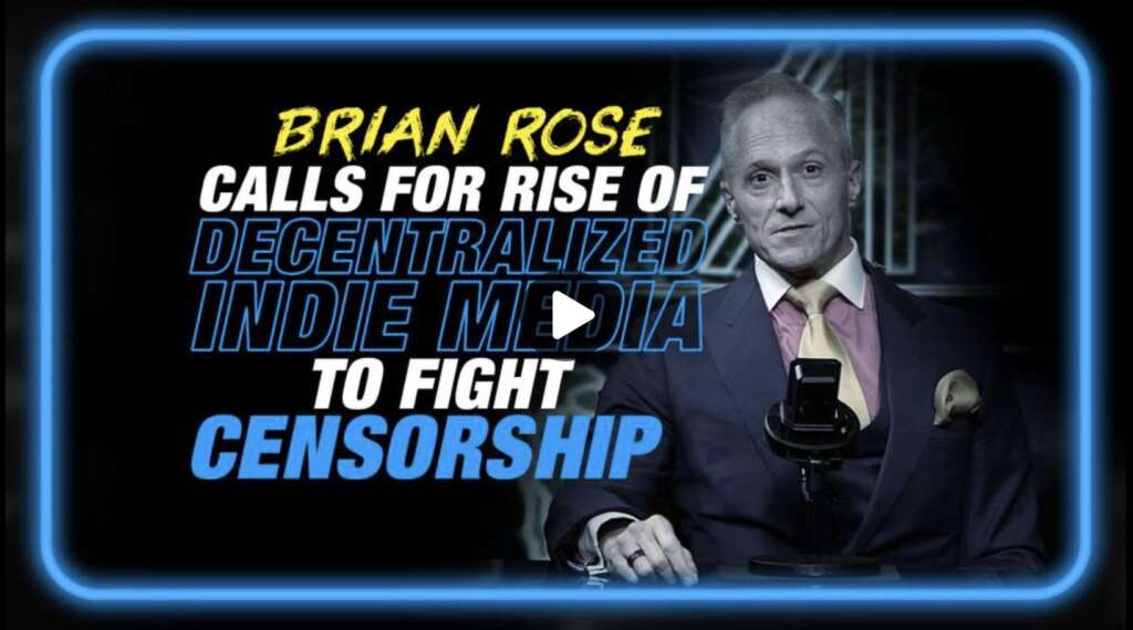 The Alex Jones Show – Brian Rose Calls for Rise of Decentralized Independent Media to Fight Censorship
