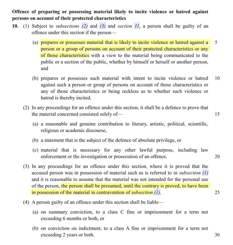 Ireland: Woman Politician Explains Why She Supports Demented Hate Speech Bill