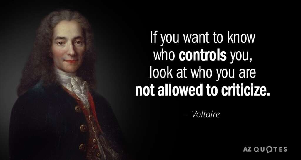 June 11 – Twitter Confirms Voltaire Correct About “Free Speech”