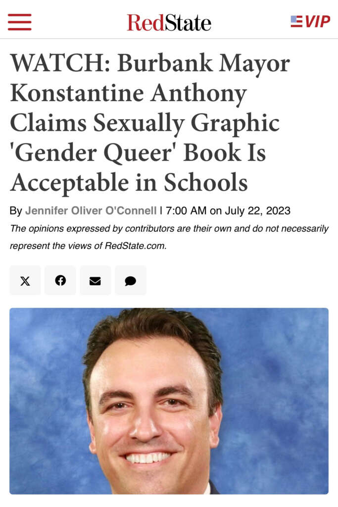 BREAKING: Mayor of Burbank gets spanking from drag queen in front of children at campaign event