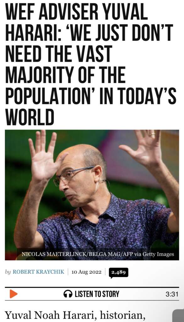 “Why do We Need So Many Goyim?” The Mentality Behind “Vaccine” Genocide