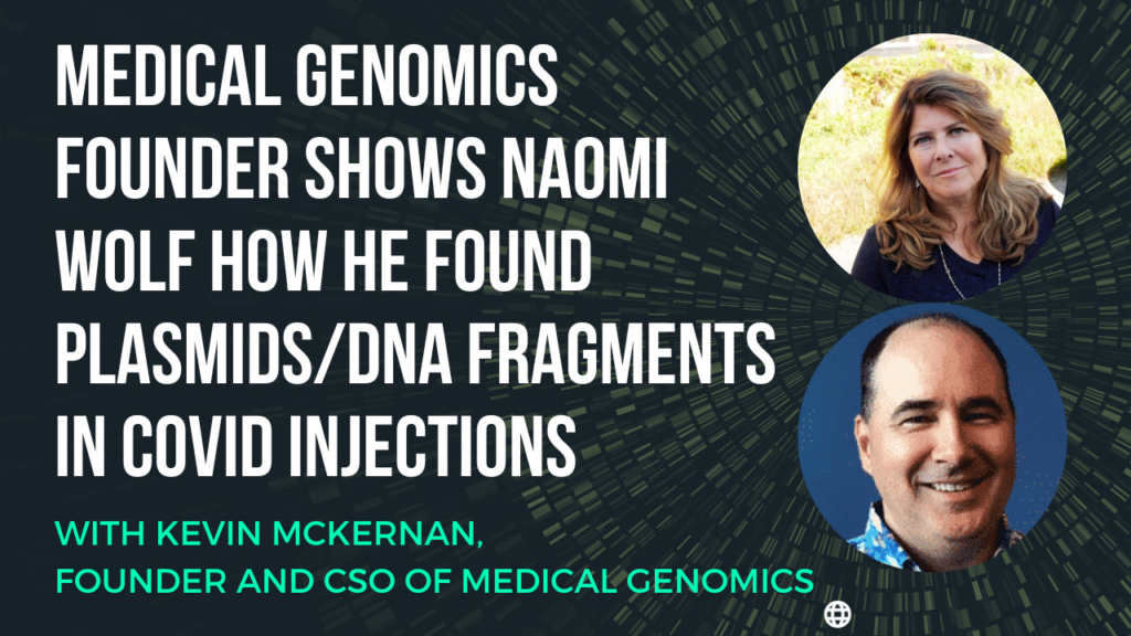 Medicinal Genomics Founder and CSO Kevin McKernan Shows DNA Fragments in COVID Injections