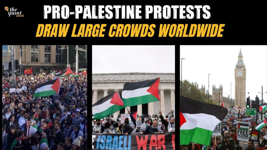 Nov 5 – Massive Worldwide Demonstrations Against Israel