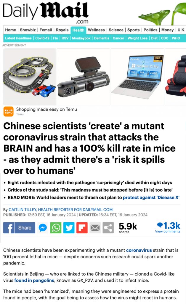 Here Comes The Next Plandemic: Disease X