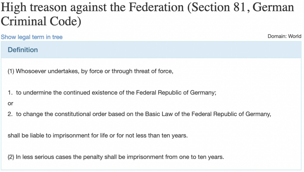 Germany: Prosecutors Consider Charges of High Treason for AfD Members Who Attended Anti-Migrant Meeting