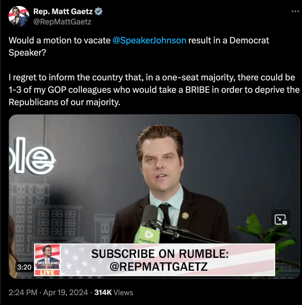 The GOP Keeps Playing Russian Roulette