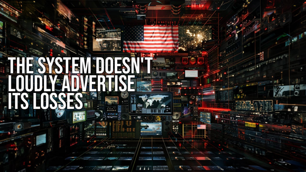 The System doesn’t loudly advertise its losses