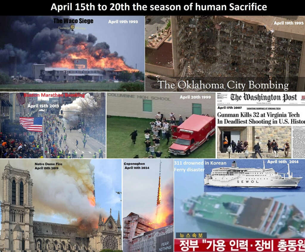 April 17 – It’s Satanic Human Sacrifice Week!