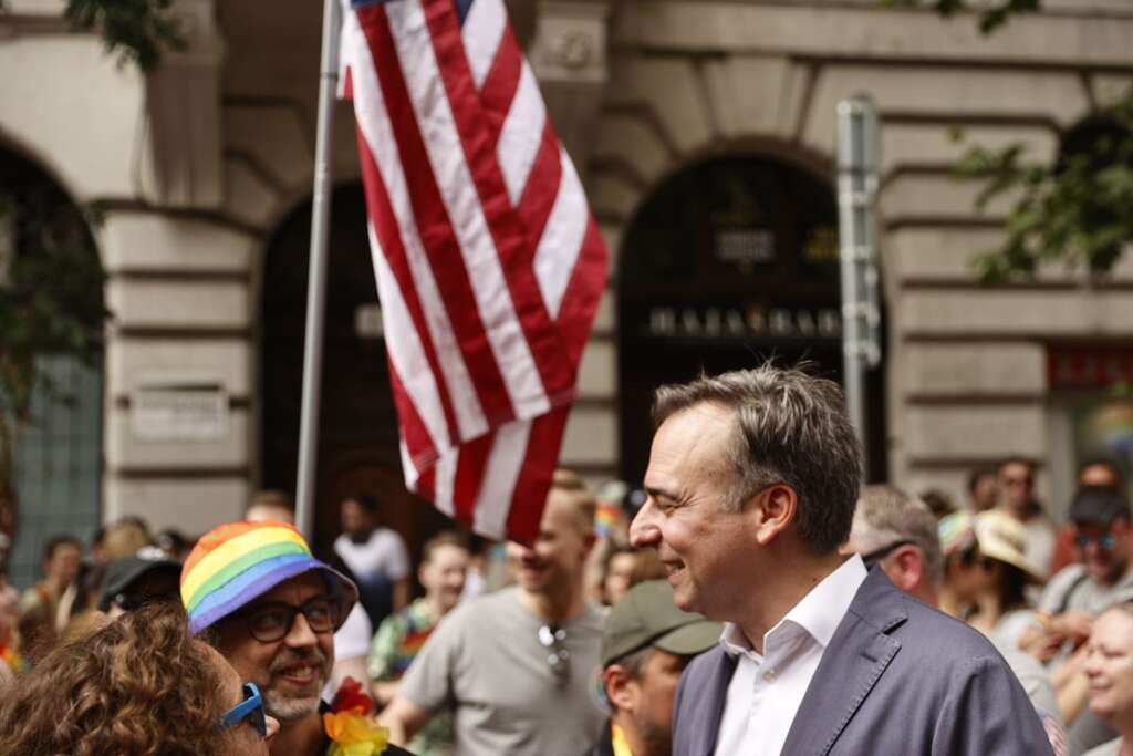 Hungary: K**e F****t US Ambassador, Other Diplomats, Participate in Budapest Anal Pride