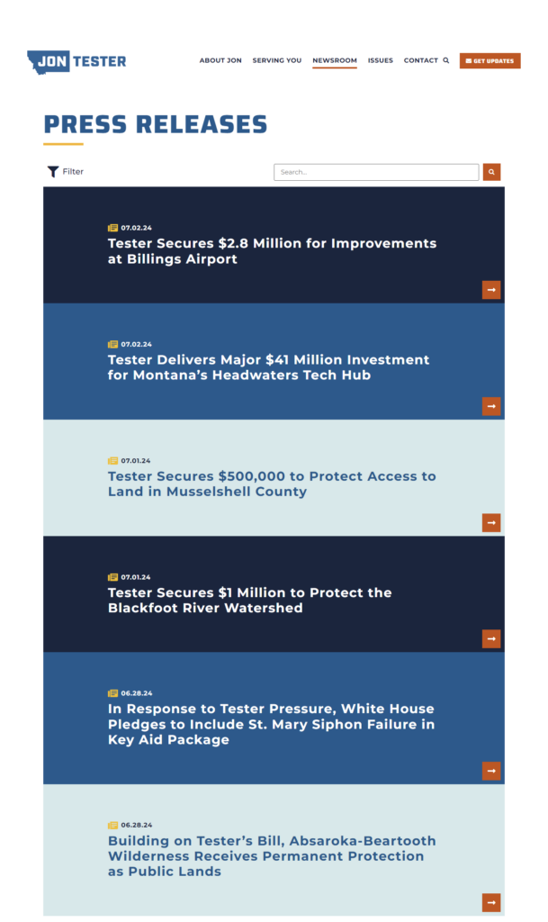 Montana U.S. Senator Jon Tester Silent On President Trump’s SCOTUS Win