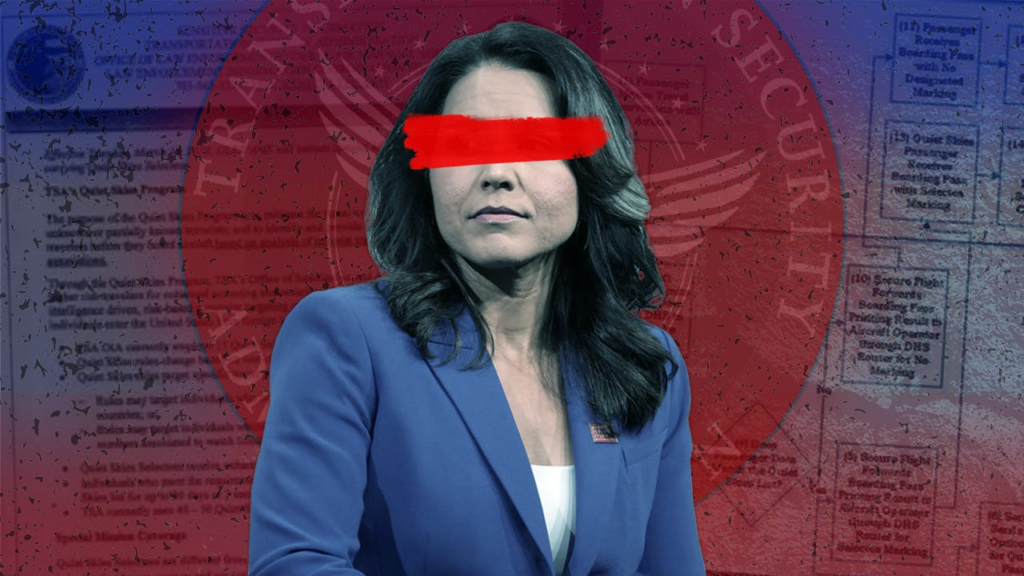 BOMBSHELL: Tulsi Gabbard Placed on Biden-Harris DHS Terror Watch List, Whistleblowers Claim