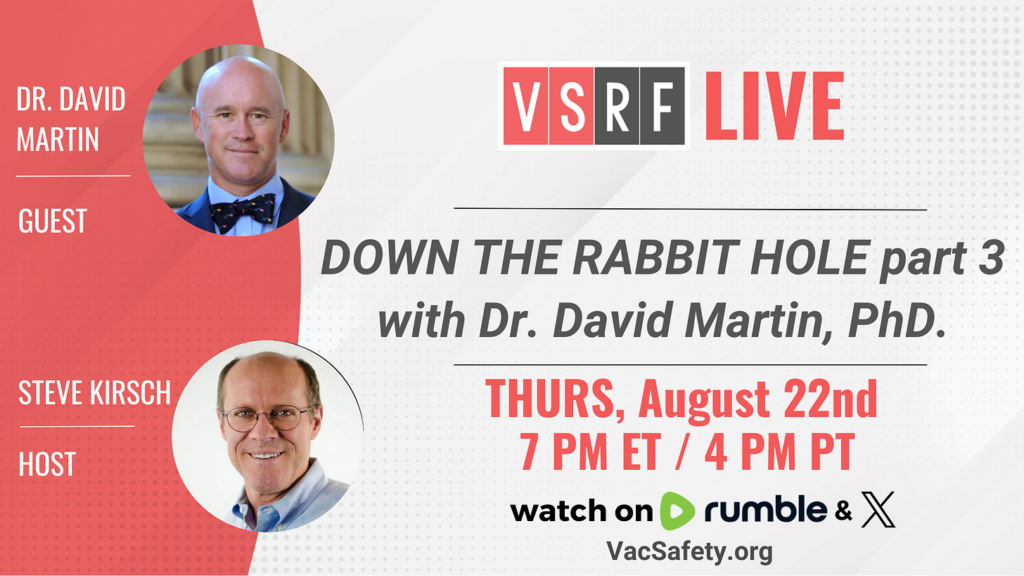 VSRF LIVE: Episode 140 – Dr. David Martin Discusses Monkeypox, Bioweapons and More…