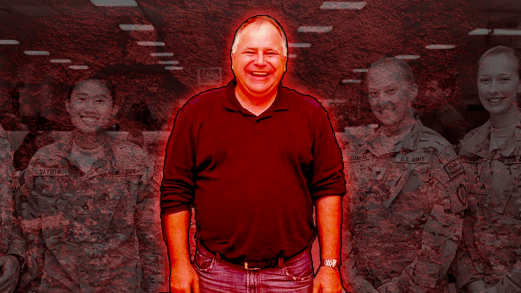 Tim Walz’s Worst ‘Stolen Valor’ Sin