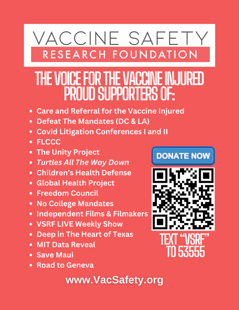 VSRF LIVE Tonight: Episode 150 – Santa Clara County Case Fatality Rate Analysis after C19 Vaccination