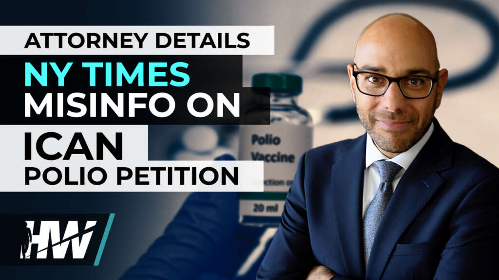 ATTORNEY DETAILS NY TIMES MISINFO ON ICAN POLIO PETITION