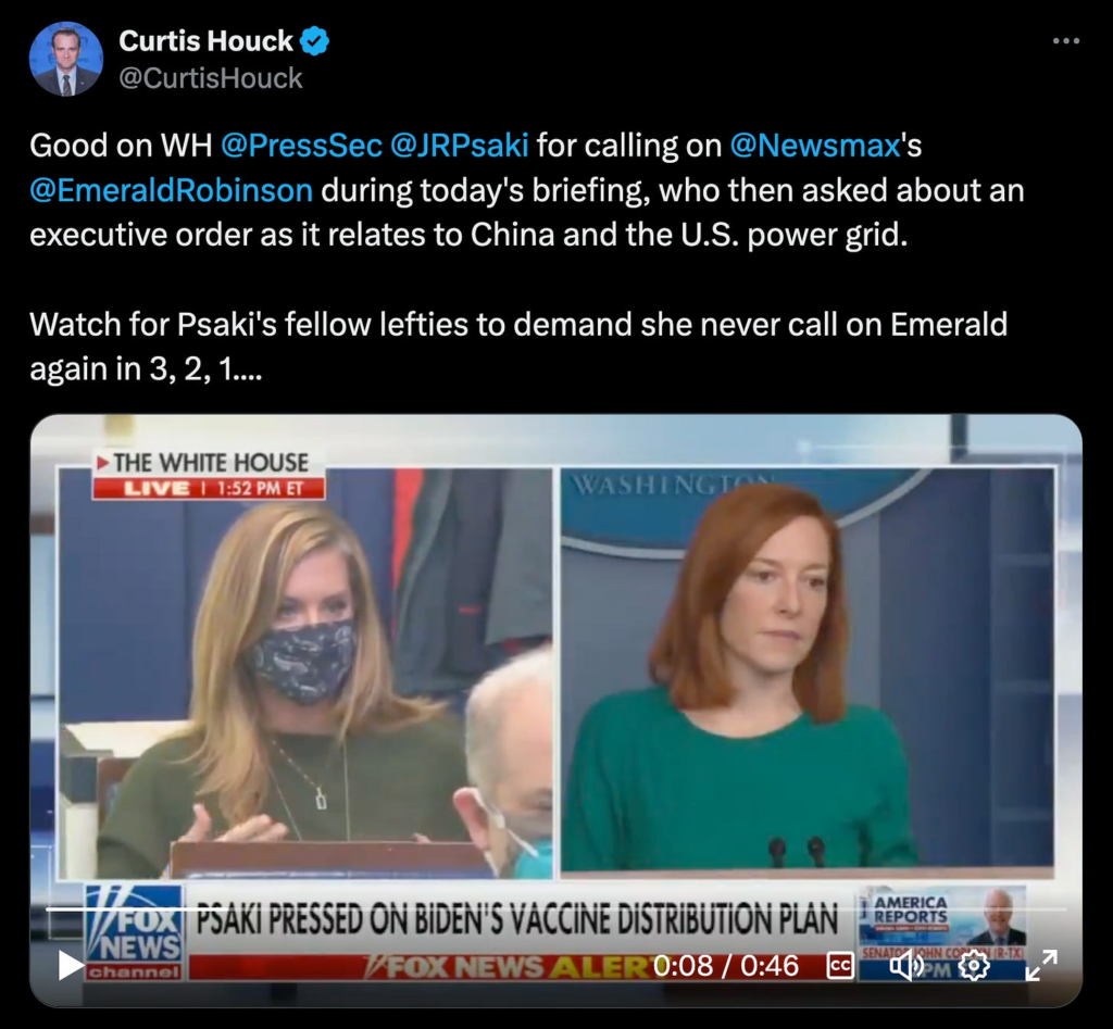 Will Biden’s Chief Propaganda Officer Jen Psaki Ever Circle Back?