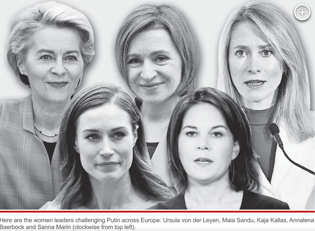 Europe’s Female Leaders Want War