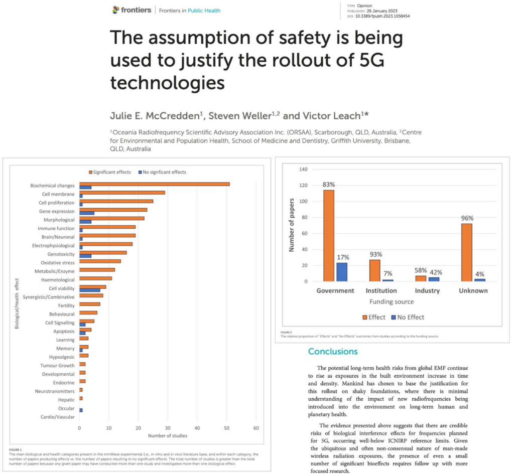The 5G Safety Myth: Assumed Safe, Not Proven Safe