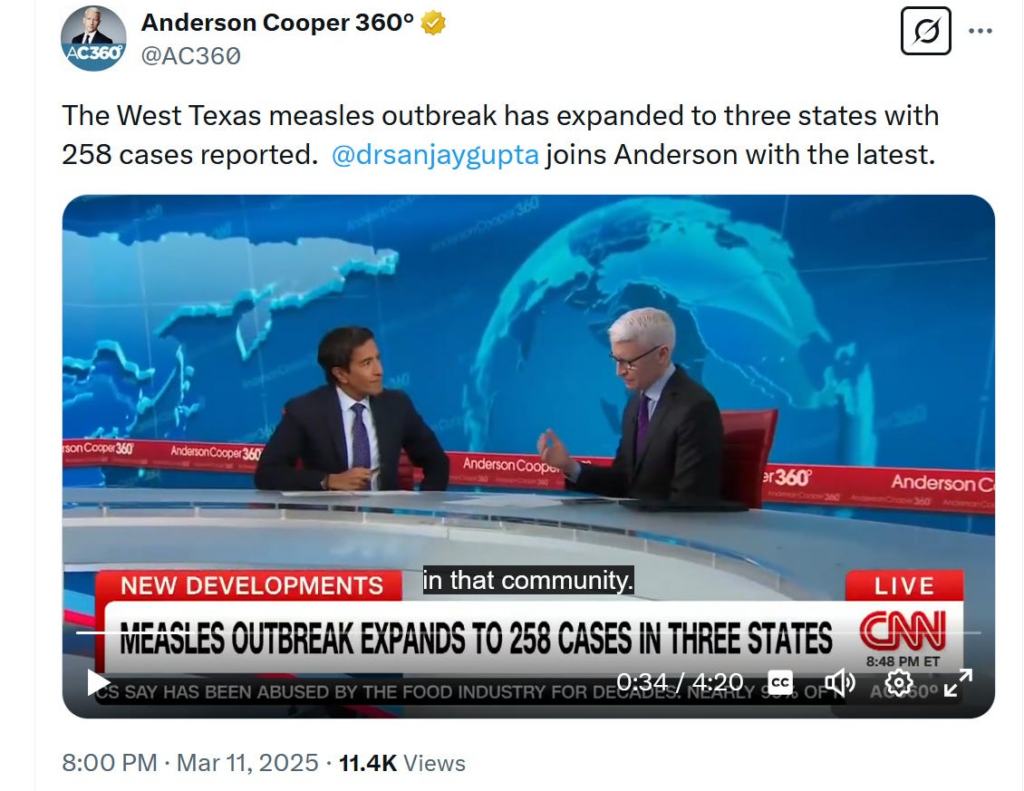 Treatment of Measles Pneumonitis with Corticosteroids