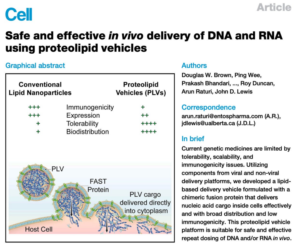 The Dangers of Proteolipid Vehicles (PLVs) in mRNA/DNA Injectables: Gates Foundation-Funded Trials Forge Ahead