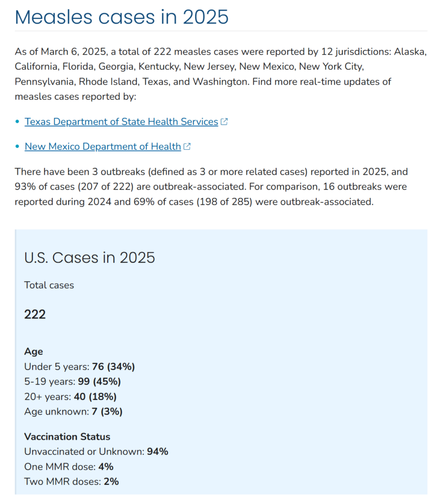 Second US Measles Death Prompts Calls for “Radical Transparency”