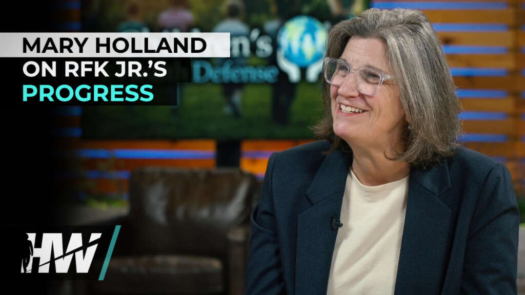 MARY HOLLAND ON RFK JR.’S PROGRESS