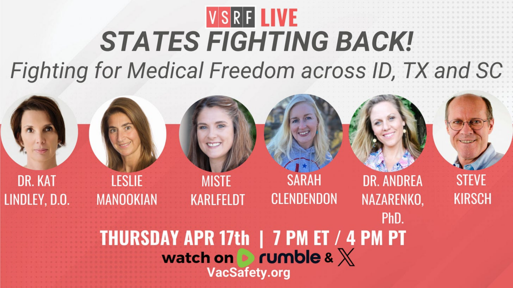 VSRF LIVE TONIGHT: Episode 173 – States Fighting Medical Mandates – And WINNING!