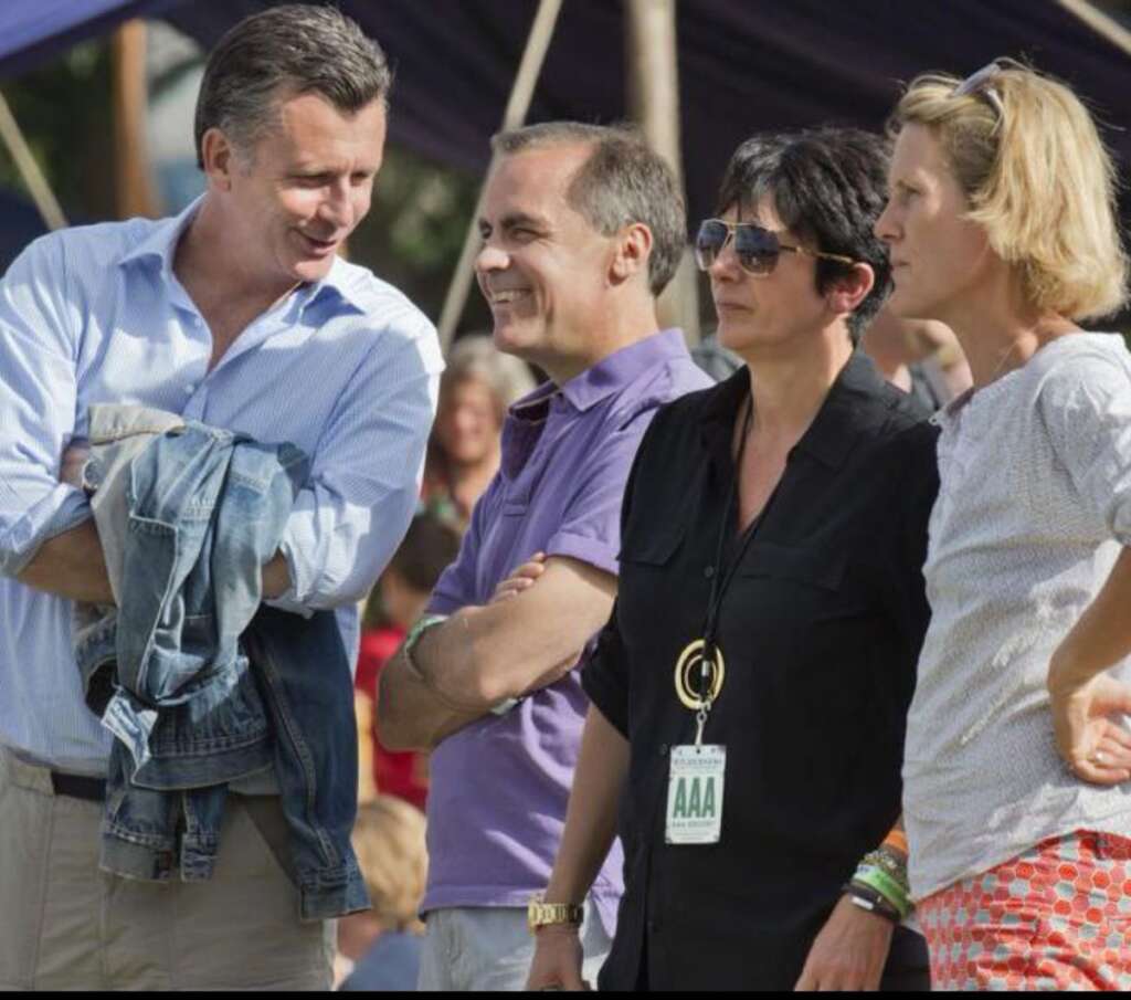 Mark Carney is Ghislaine Maxwell Bestie