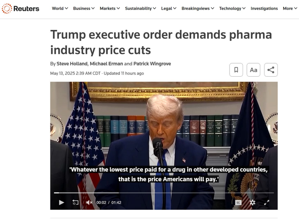 Trump’s Executive Order to Reduce Drug Prices