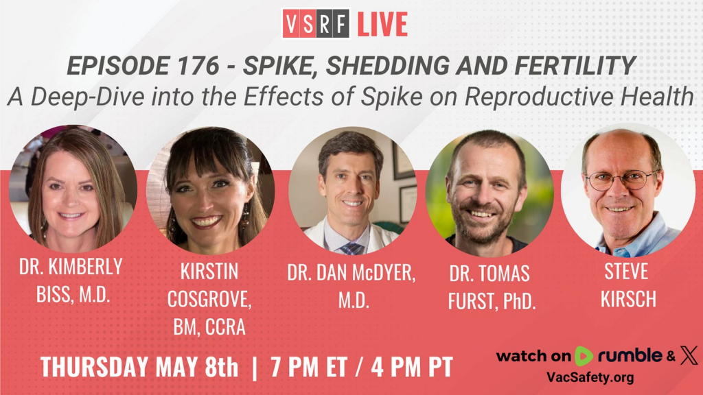 VSRF LIVE TONIGHT: Episode 176 -Spike, Shedding and Fertility