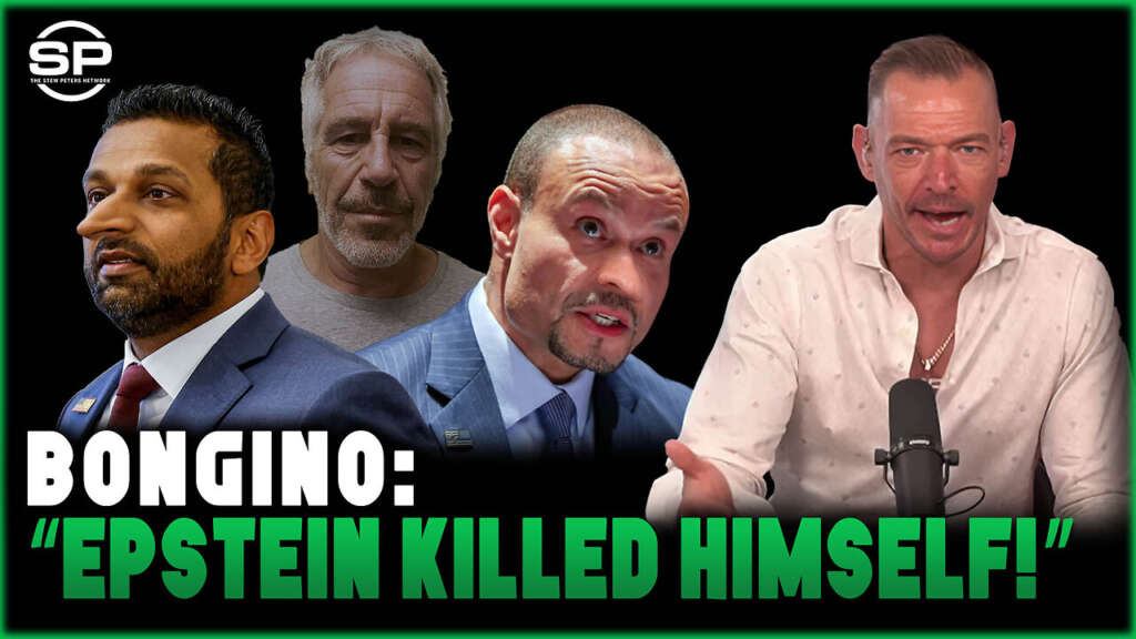 LMAO: Bongino Now says “Epstein Totally Killed himself, we have the TAPES!”