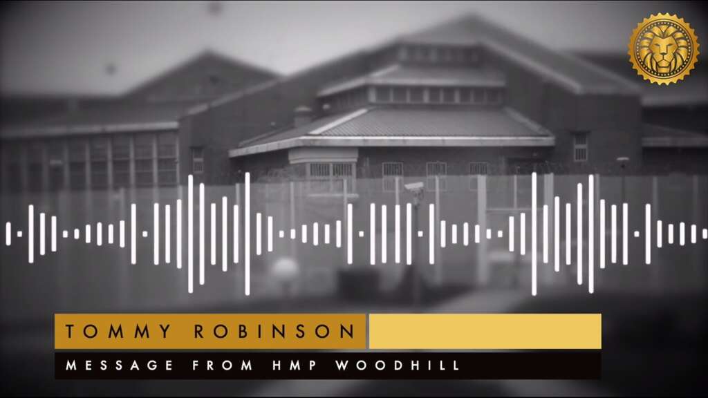 A MESSAGE FROM TOMMY IN PRISON