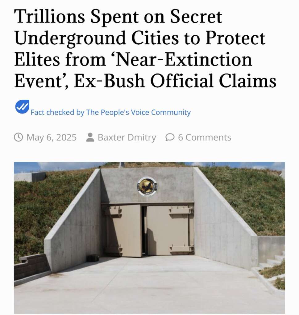 May 7 – “Elite” Plan Mass Extermination Event