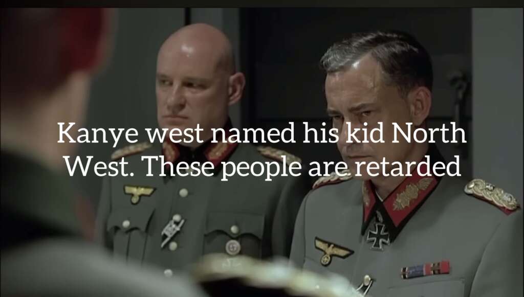 Hitler’s reaction to the new Kanye west song