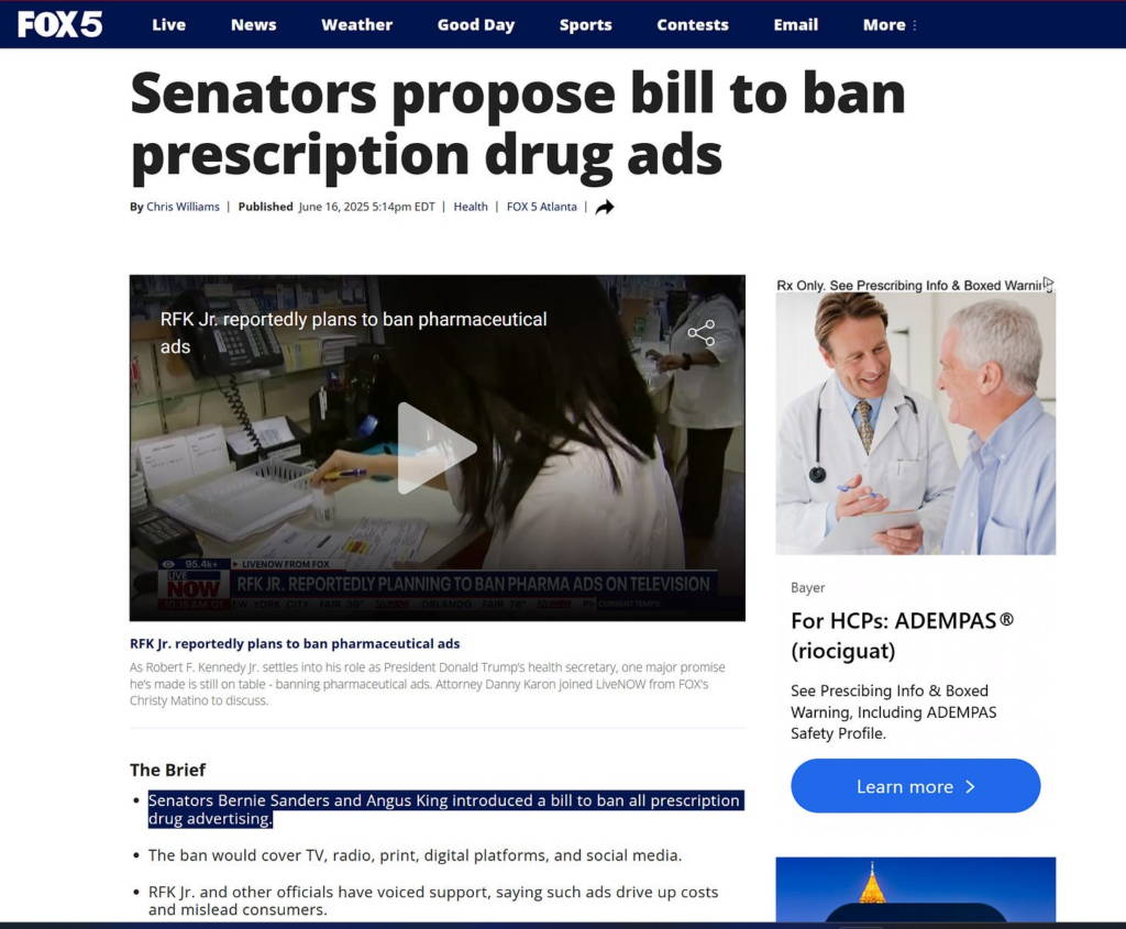 New ACIP Panel, Senators Push to Eliminate Direct-to-Consumer Drug Advertising