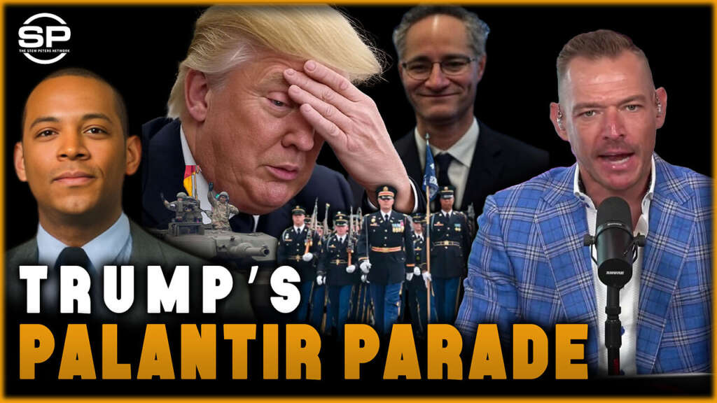 SICK: Trump’s Pathetic Parade SPONSORED by PALANTIR and Lockheed Martin!