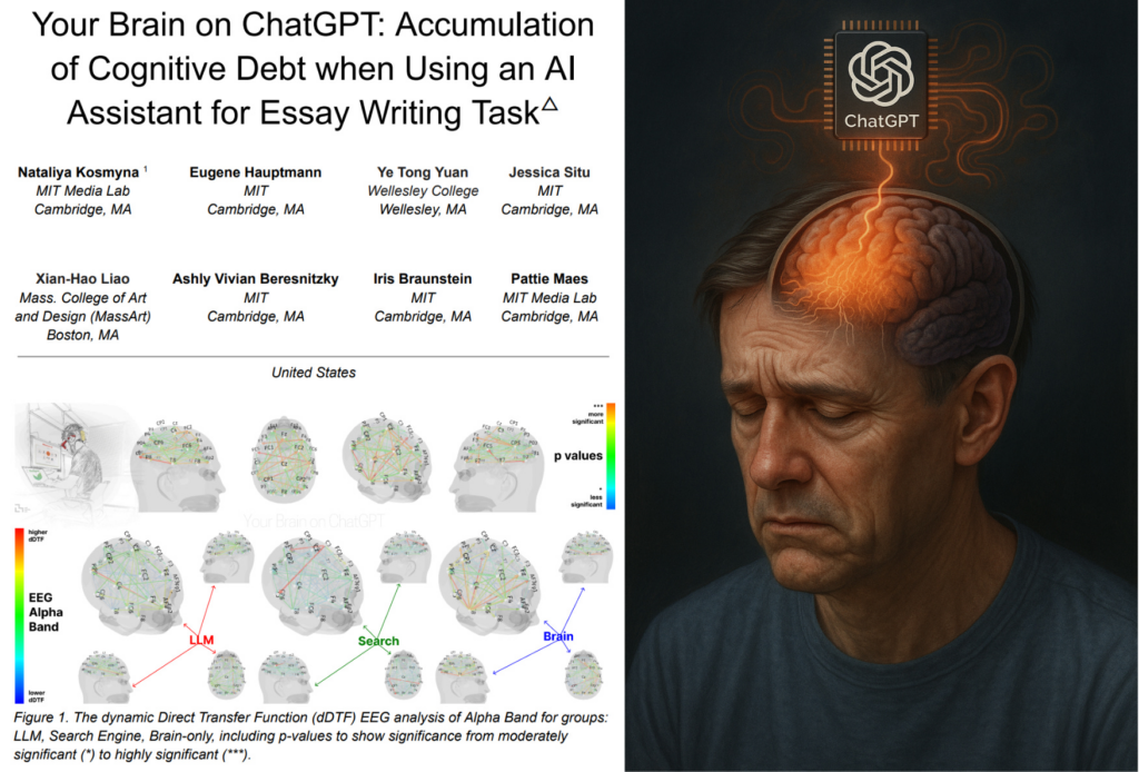MIT Study Finds Artificial Intelligence Use Reprograms the Brain, Leading to Cognitive Decline