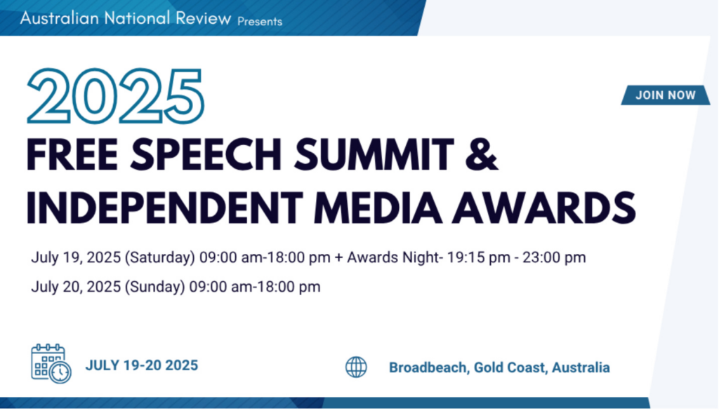 I’ll be speaking at the Independent Media Awards in Gold Coast, Australia on Jul 19-20, 2025
