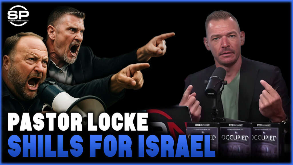 Pastor Locke SHILLS for Israel on Infowars, Calls Stew “Hitler Worshipper”