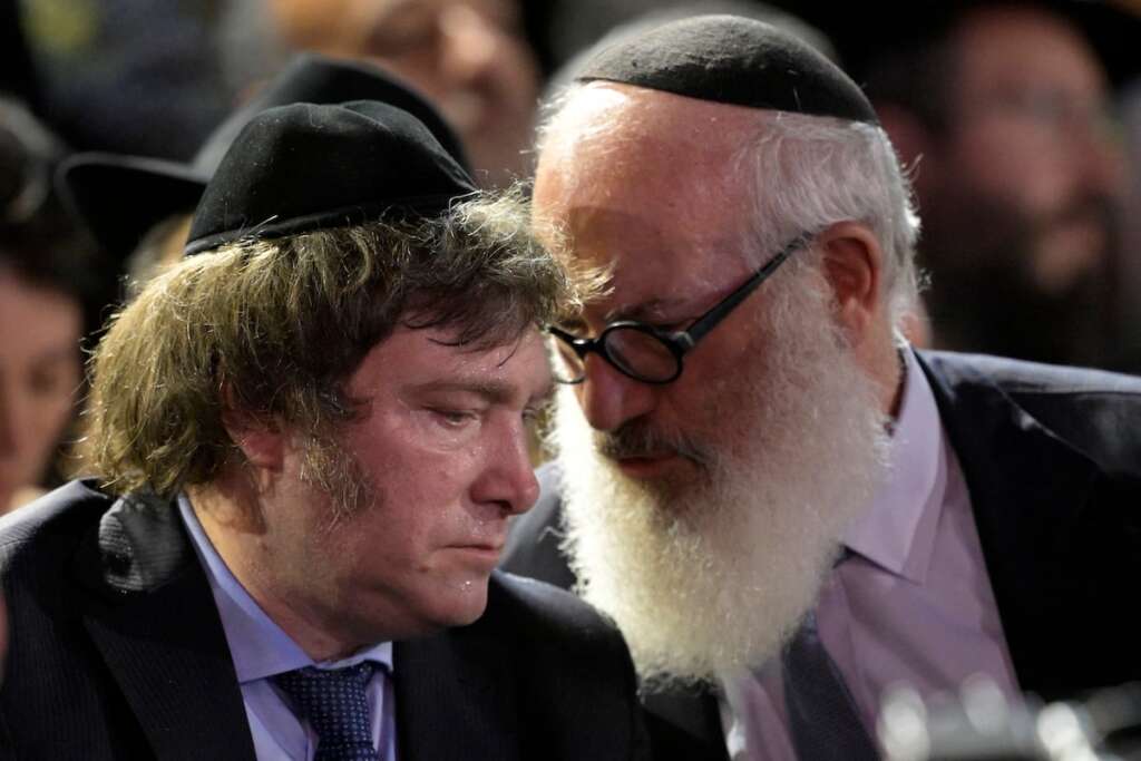 Like Trump, Javier Milei is a Chabad Proxy