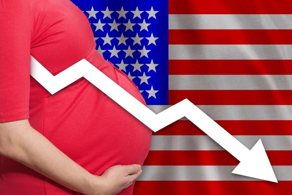 US fertility rate plummets to historic low
