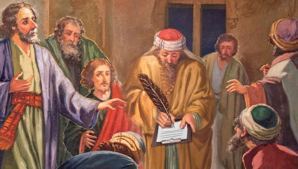 Apostles Quickly Start Acting Pious As They Notice Luke Watching And Taking Notes (Satire)