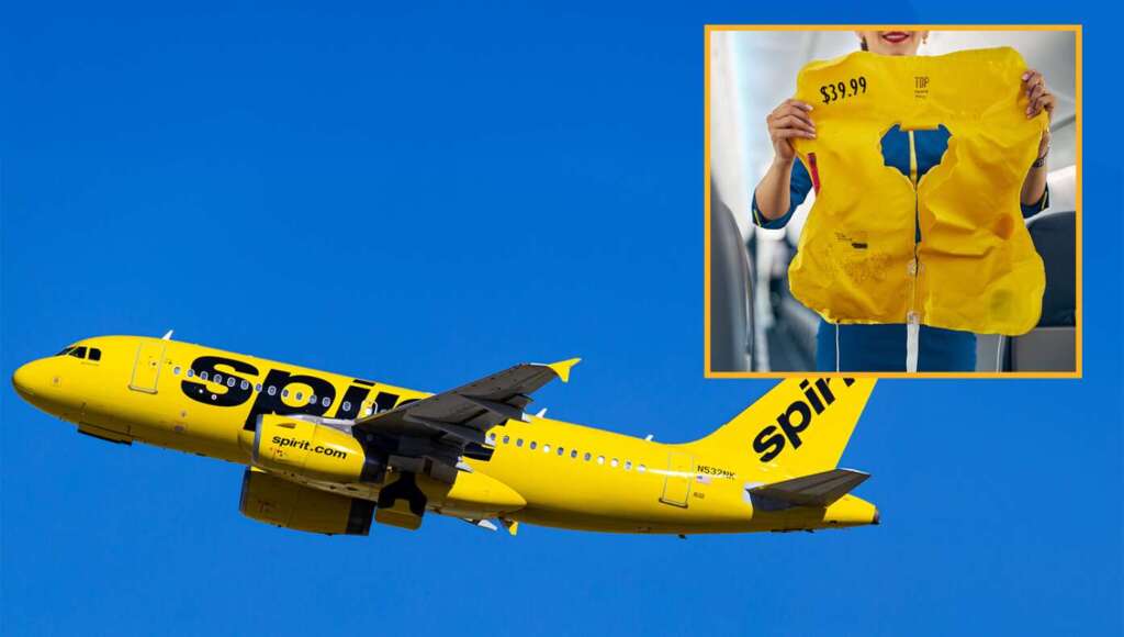 Spirit Flight Attendant Says In The Event Of A Water Landing Lifejackets Will Be Available For $39.99 (Satire)